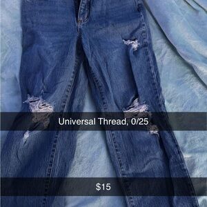 Universal Thread Ripped Denim Jeans